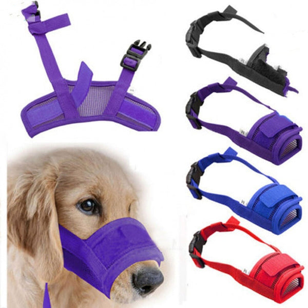 HKM-5875901 Adjustable Dog Muzzle for Safety and Comfort - Suitable for Biting, Barking, and Chewing