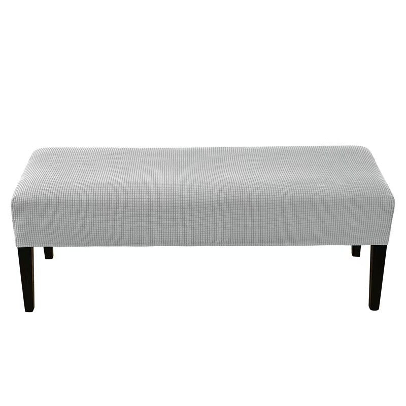 HKM-5876413 Plush Household Adjustable Stretch Chair Cover - Non-slip, Dustproof, Various Colors Available