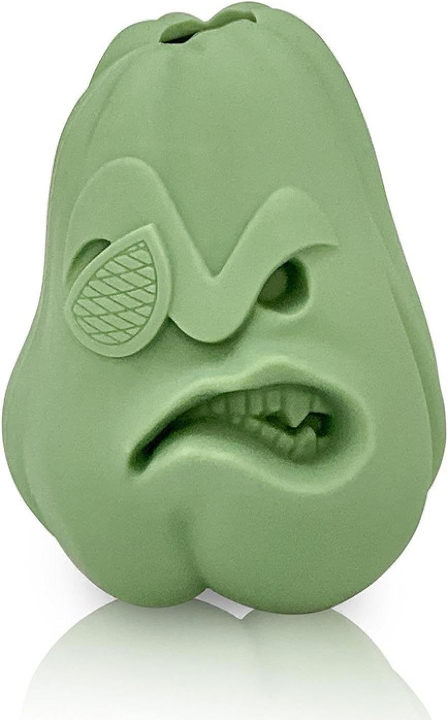 HKM-587667 Food-Grade Silicone Puzzle Toy for Cats and Dogs - Leak-Proof Slow Feeder Ball for Treats and Wet Food, 11x8cm