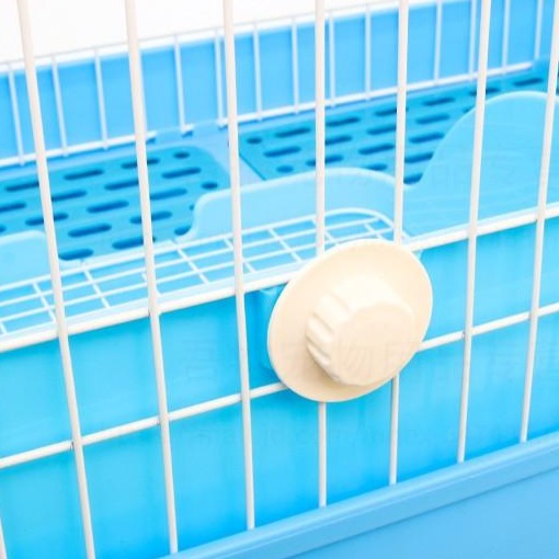 HKM-5877693 Large Rabbit Square Toilet for Pet Care - Available in Blue, Pink, and Yellow