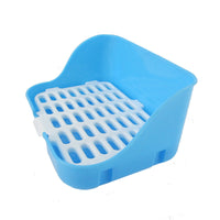 HKM-5877693 Large Rabbit Square Toilet for Pet Care - Available in Blue, Pink, and Yellow
