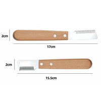 HKM-5877821 Dog Grooming Tools Set for West Highland Bull Terrier & Schnauzer ¨C Hair Plucking Knife, Comb, and Shaver