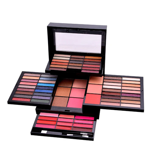 HKM-587795 All-In-One Makeup Set with Labelling - Korean Beauty Vanity Box for Girls