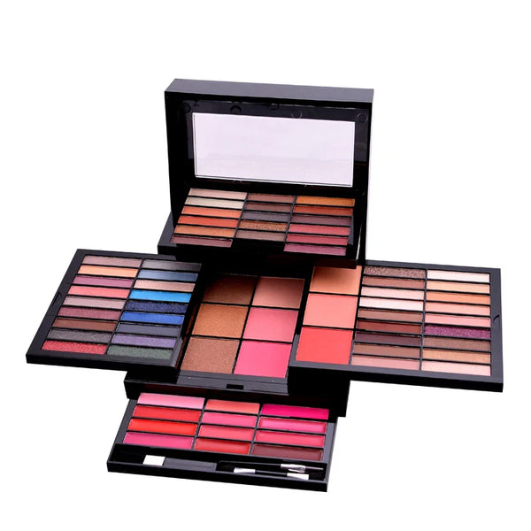 HKM-587795 All-In-One Makeup Set with Labelling - Korean Beauty Vanity Box for Girls
