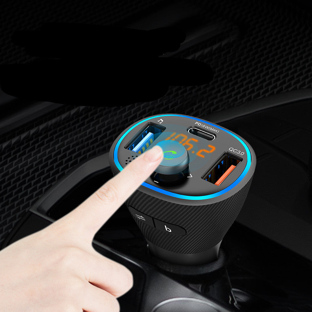 HKM-587795 Music Rhythm Atmosphere Light with Bluetooth Connectivity for Car MP3 Use