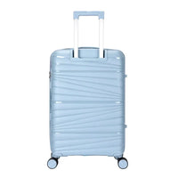 HKM-587859 4-Piece Luggage Set with Spinner Wheels, Durable PP Storage Trolley Cases in 14, 20, 24, and 28 Inch Sizes