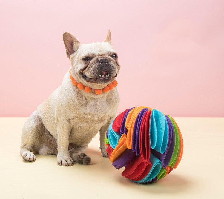 HKM-587923 The Pet Dog Smells And Leaks The Food Ball Foldable