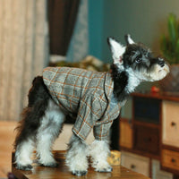 HKM-5880381 Stylish British Woolen Suits for Pets - Multiple Sizes Available