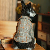 HKM-5880381 Stylish British Woolen Suits for Pets - Multiple Sizes Available
