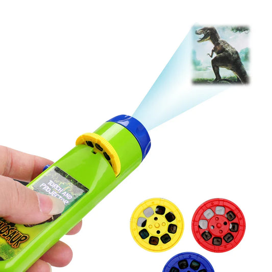 HKM-588051 Portable LED Light Projector Torch for Early Educational Storytelling for Children Ages 2 to 4