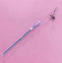 HKM-588115 Telescopic Flying Insect Toy with Plush Cat and Long Bells