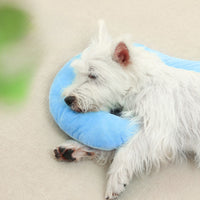 HKM-5881661 Universal Pet Neck Pillow - Cozy Question Mark Cushion for Dogs and Cats, All-Season Comfort, Available in Two Sizes