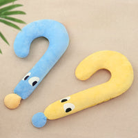 HKM-5881661 Universal Pet Neck Pillow - Cozy Question Mark Cushion for Dogs and Cats, All-Season Comfort, Available in Two Sizes