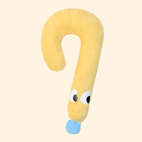 HKM-5881661 Universal Pet Neck Pillow - Cozy Question Mark Cushion for Dogs and Cats, All-Season Comfort, Available in Two Sizes