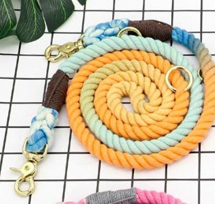 HKM-5881789 Colorful Cotton Dog Leash for Walking and Training - 150cm x 1.5cm