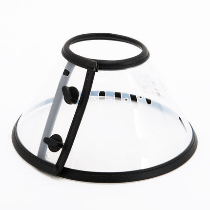 HKM-5883965 Pet Hood Anti-Bite and Licking Collar for Small to Large Dogs and Cats - Adjustable Non-Woven Fabric Design