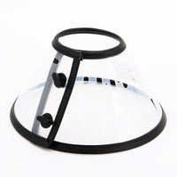 HKM-5883965 Pet Hood Anti-Bite and Licking Collar for Small to Large Dogs and Cats - Adjustable Non-Woven Fabric Design