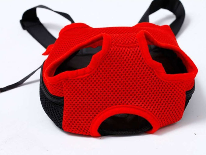HKM-5884221 Portable Dog Backpack with Sandwich Mesh Material in Multiple Sizes: S, M, L, XL