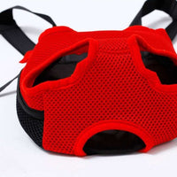HKM-5884221 Portable Dog Backpack with Sandwich Mesh Material in Multiple Sizes: S, M, L, XL