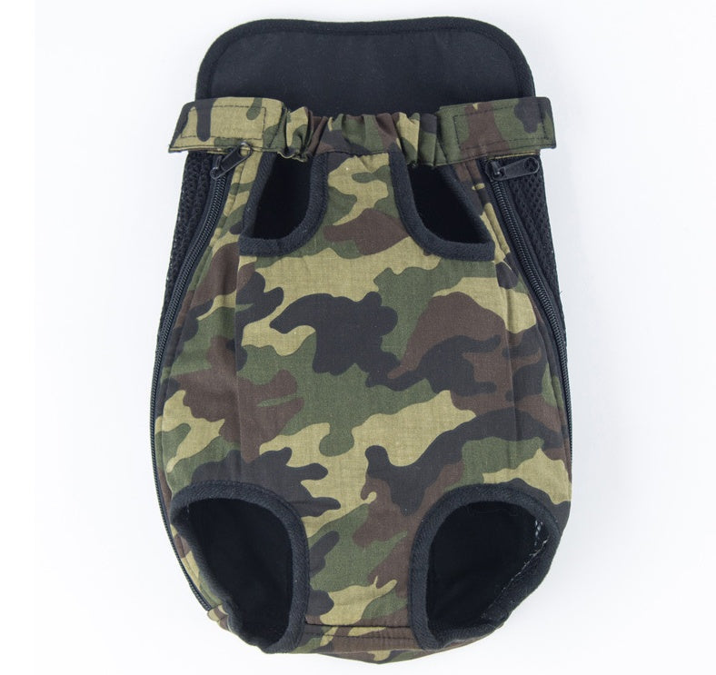 HKM-5884221 Portable Dog Backpack with Sandwich Mesh Material in Multiple Sizes: S, M, L, XL
