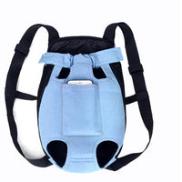 HKM-5884221 Portable Dog Backpack with Sandwich Mesh Material in Multiple Sizes: S, M, L, XL