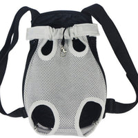 HKM-5884221 Portable Dog Backpack with Sandwich Mesh Material in Multiple Sizes: S, M, L, XL
