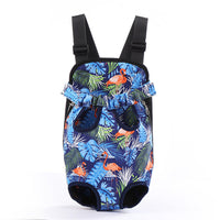 HKM-5884221 Portable Dog Backpack with Sandwich Mesh Material in Multiple Sizes: S, M, L, XL