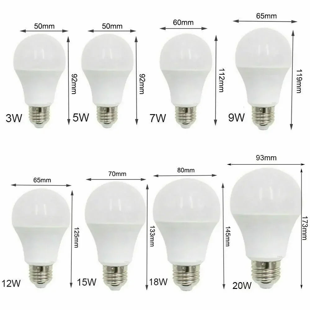 HKM-588499 LED Bulb Raw Material A60 SKD/CKD 5W 7W 9W 12W 15W 18W 24W for Home Use