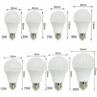 HKM-588499 LED Bulb Raw Material A60 SKD/CKD 5W 7W 9W 12W 15W 18W 24W for Home Use