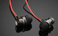 HKM-588499 Metal In-Ear Earphones with Turbo Bass and Microphone for Mobile and Computer Use