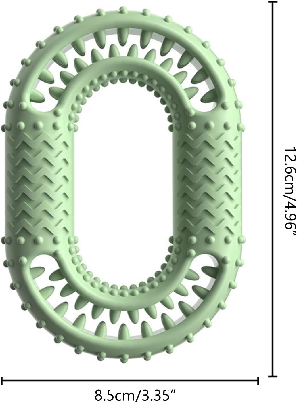 HKM-5885245 Durable O-Ring Dog Chew Toy for Aggressive Chewers - Molar Dental Toy for All Sizes