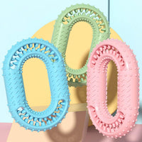 HKM-5885245 Durable O-Ring Dog Chew Toy for Aggressive Chewers - Molar Dental Toy for All Sizes