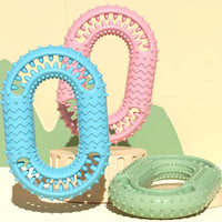 HKM-5885245 Durable O-Ring Dog Chew Toy for Aggressive Chewers - Molar Dental Toy for All Sizes