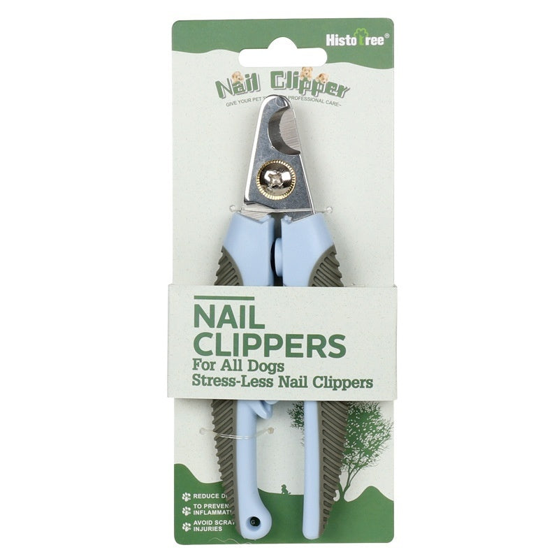 HKM-5885757 Plus Size Pet Nail Clippers for Dogs and Cats in Sweet Peach Pink, Olive Green, and Haze Blue