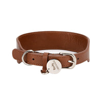 HKM-5887549 Chic First Layer Cowhide Luxury Dog Collar for All Occasions