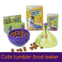 HKM-5888573 Pet Tumbler Toy for Dogs and Cats - Interactive Food Feeder with Bells, Non-Toxic and Sturdy Design