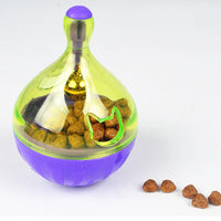HKM-5888573 Pet Tumbler Toy for Dogs and Cats - Interactive Food Feeder with Bells, Non-Toxic and Sturdy Design
