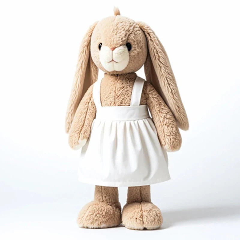 HKM-589075 Soft Plush Pink Bunny Toy - Cartoon Ballet Peter Rabbit for Babies