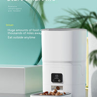 HKM-5891517 Automatic 6L Intelligent Pet Feeder with App Control and Adjustable Camera