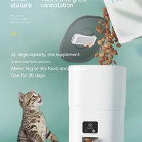 HKM-5891517 Automatic 6L Intelligent Pet Feeder with App Control and Adjustable Camera