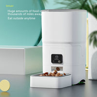 HKM-5891517 Automatic 6L Intelligent Pet Feeder with App Control and Adjustable Camera