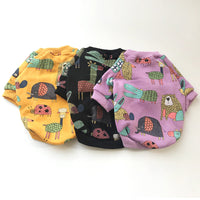 HKM-5891901 Casual Cotton Parent-Child Clothing Set for Cats and Dogs - Various Sizes Available