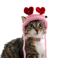 HKM-5892541 Hand-Woven Wool Cat Head Cover for Autumn Parties
