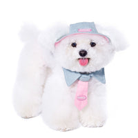 HKM-5893309 Bamboo Saliva Towel for Small Dogs - Stylish and Practical for All Seasons