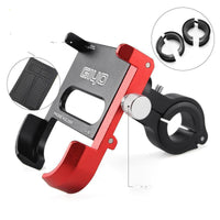 HKM-589331 Aluminum Alloy Bike Mount for Mobile Phones - Adjustable 20-33MM Holder