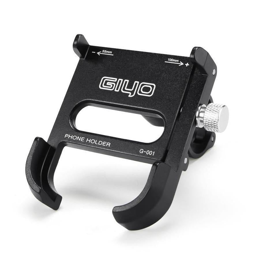 HKM-589331 Aluminum Alloy Bike Mount for Mobile Phones - Adjustable 20-33MM Holder