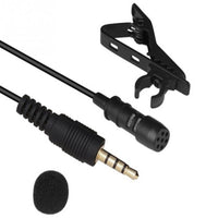 HKM-589459 Compact Universal 3.5MM Clip-On Condenser Microphone for Mobile Devices