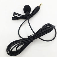 HKM-589459 Compact Universal 3.5MM Clip-On Condenser Microphone for Mobile Devices