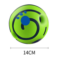HKM-5894973 Durable Dog Toy Ball for Teeth Cleaning - Bite-Resistant, Stuffy Sound, Multiple Sizes Available