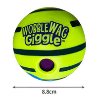 HKM-5894973 Durable Dog Toy Ball for Teeth Cleaning - Bite-Resistant, Stuffy Sound, Multiple Sizes Available